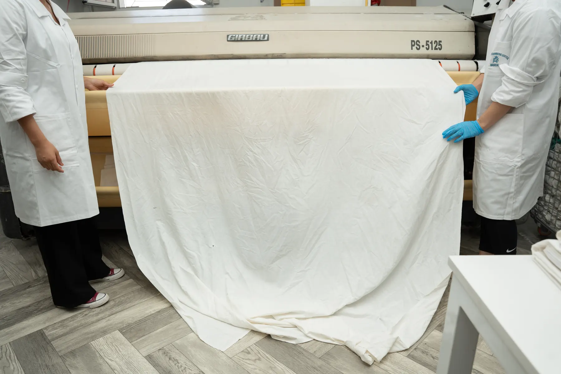 Repassage et pliage du linge